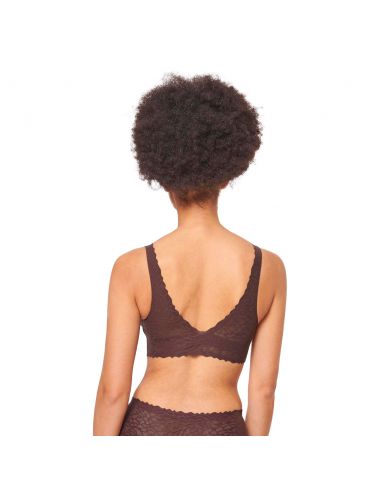 Sloggi Zero Feel Lace 2.0 Top Ebony Brown