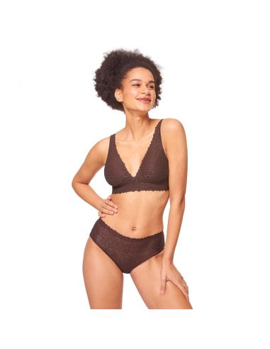 Sloggi Zero Feel Lace 2.0 Top Ebony Brown