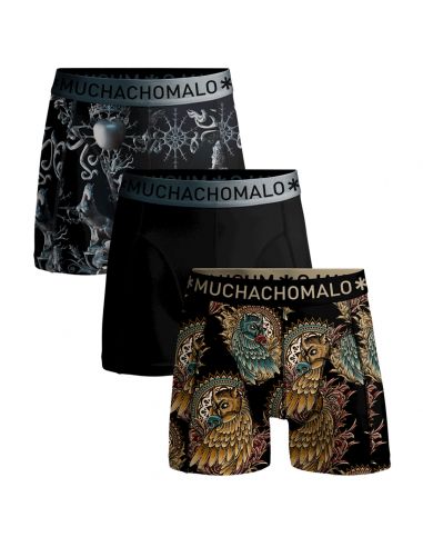 MuchachoMalo Free As A Bird Explore 3Pack Heren Boxershorts