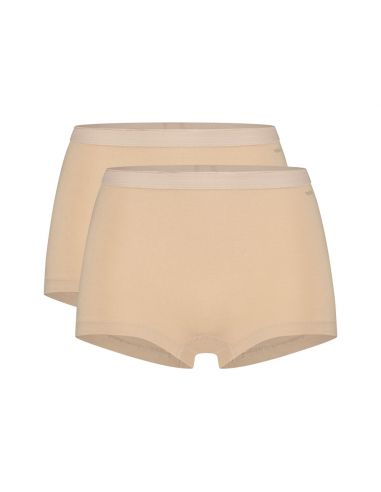 Ten Cate Dames Basics Shorts 2Pack Beige