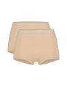 Ten Cate Dames Basics Shorts 2Pack Beige