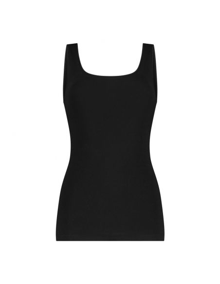 Ten Cate Dames Basics Singlet Hemd Zwart
