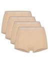 Ten Cate Dames Basics Shorts 4Pack Beige