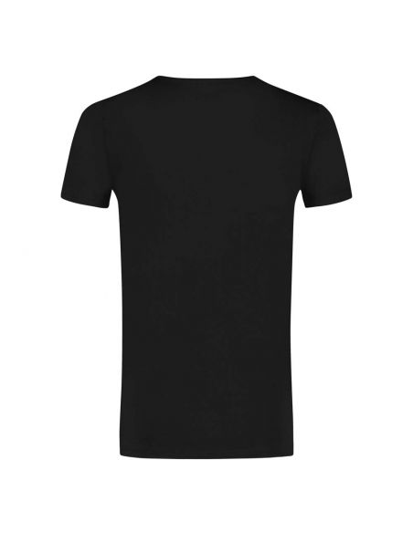 Ten Cate Heren Basics T-shirt Cotton Stretch 2Pack Zwart