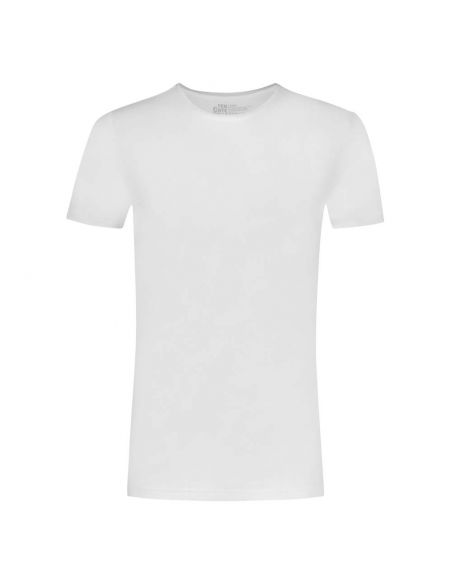 Ten Cate Heren Basics T-shirt Cotton Stretch 2Pack Wit