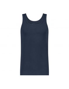 Ten Cate Heren Basics Singlet Cotton Stretch 2Pack Navy 2