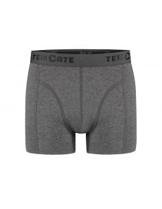 Ten Cate Heren Basics Shorts Cotton Stretch 2Pack Antraciet Melee 2