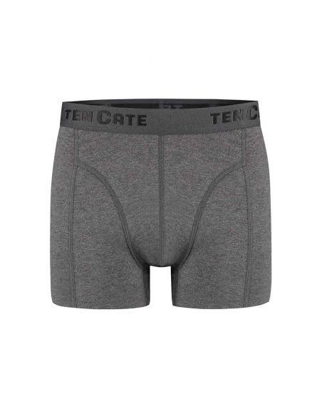 Ten Cate Heren Basics Shorts Cotton Stretch 2Pack Antraciet Melee