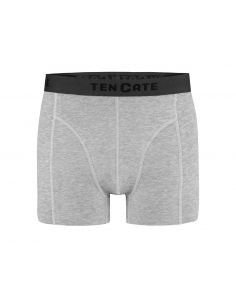 Ten Cate Heren Basics Shorts Cotton Stretch 2Pack Light Grey Melee 2