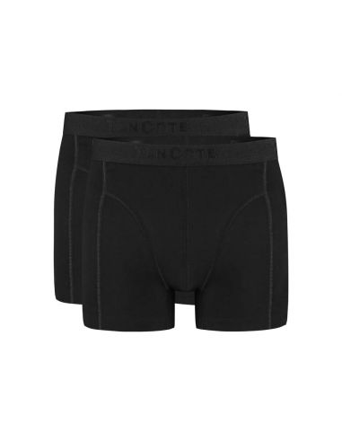 Ten Cate Heren Basics Shorts Cotton Stretch 2Pack Zwart