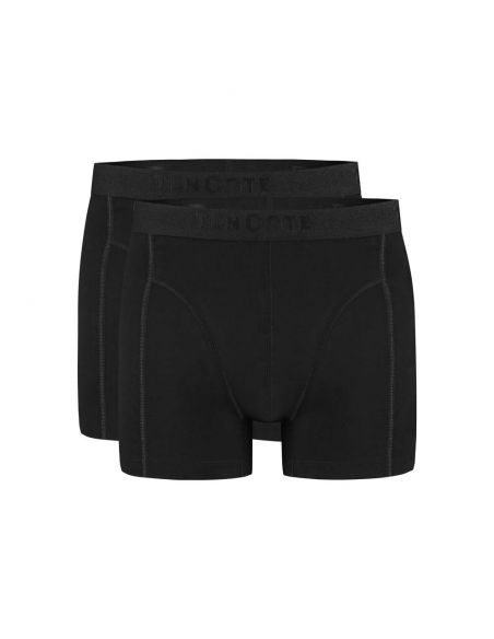 Ten Cate Heren Basics Shorts Cotton Stretch 2Pack Zwart