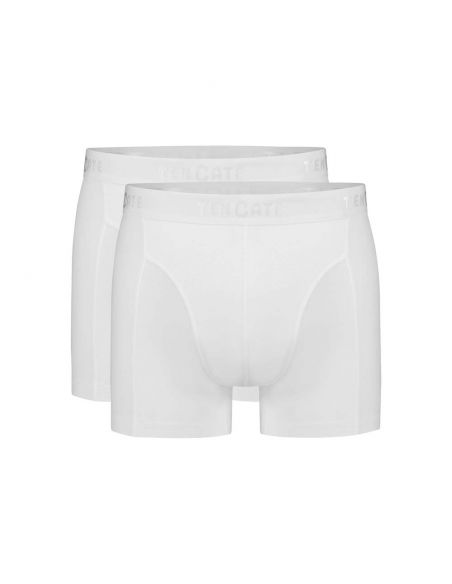 Ten Cate Heren Basics Shorts Cotton Stretch 2Pack Wit