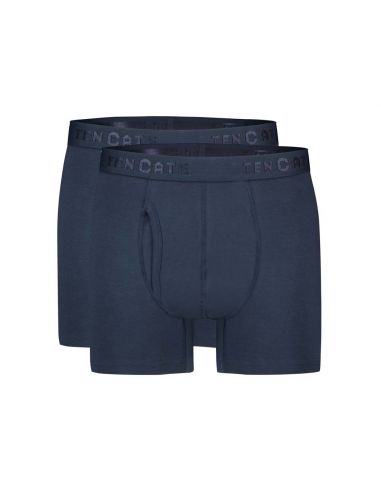 Ten Cate Heren Basics Classic Shorts Cotton Stretch 2Pack Navy