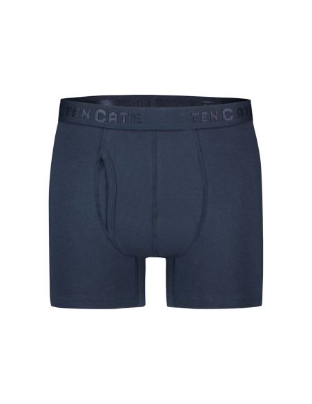 Ten Cate Heren Basics Classic Shorts Cotton Stretch 2Pack Navy