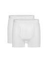 Ten Cate Heren Basics Classic Shorts Cotton Stretch 2Pack Wit