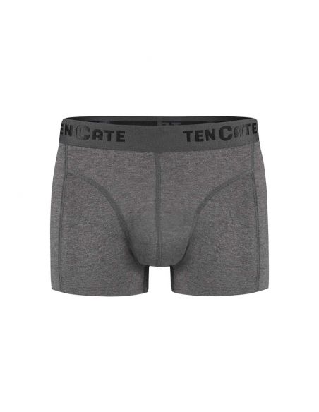 Ten Cate Heren Basics Shorty Cotton Stretch 2Pack Antraciet Melee