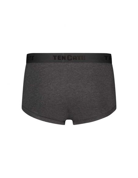 Ten Cate Heren Basics Classic Brief Cotton Stretch 2Pack Antraciet Melee