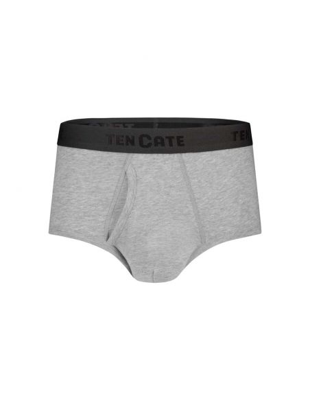 Ten Cate Heren Basics Classic Brief Cotton Stretch 2Pack Light Grey Melee