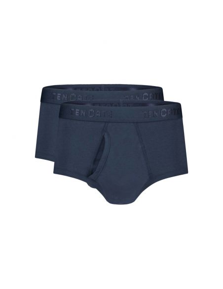 Ten Cate Heren Basics Classic Brief Cotton Stretch 2Pack Navy