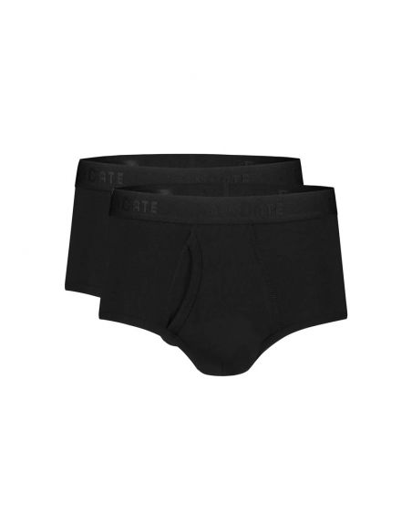 Ten Cate Heren Basics Classic Brief Cotton Stretch 2Pack Zwart