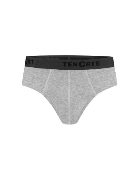 Ten Cate Heren Basics Slip Cotton Stretch 2Pack Light Grey Melee