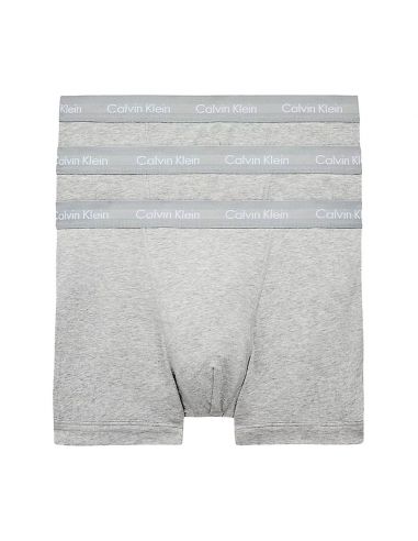 Calvin Klein Ondergoed 3Pack Boxershort Classic GREY Trunk