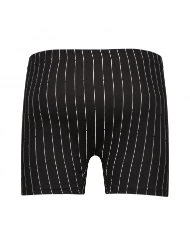 Gino Santi Klassieke boxer Zwart Pin Stripe