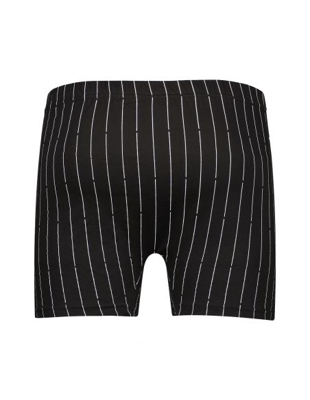 Gino Santi Klassieke boxer Zwart Pin Stripe