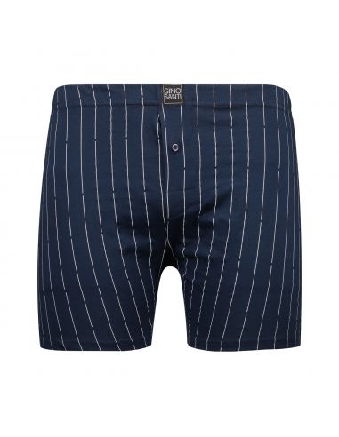 Gino Santi Klassieke boxer Navy Pin Stripe