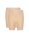 Ten Cate Dames Basics Long Shorts 2Pack Beige
