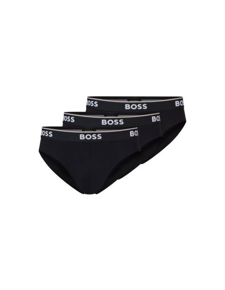 Hugo Boss Brief Slip Power 3Pack Zwart