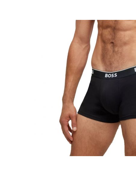 Hugo Boss Trunk 3P Power Zwart Wit Grijs