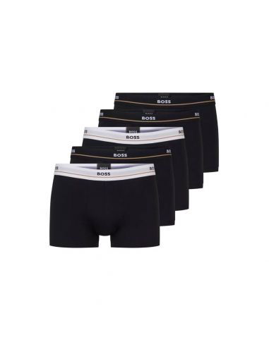 Hugo Boss Trunk Boxershorts Essential 5Pack Zwart