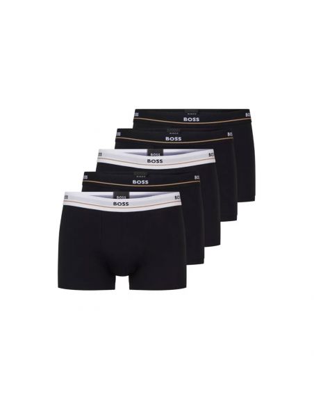 Hugo Boss Trunk Boxershorts Essential 5Pack Zwart