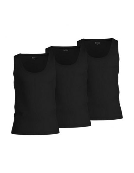 Hugo Boss Tank Top Classic 3Pack Zwart