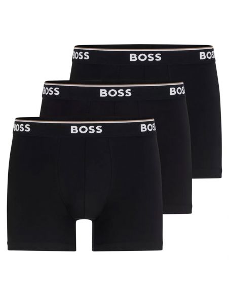 Hugo Boss Boxer Briefs 3P Power Zwart