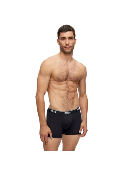 Hugo Boss Boxer Briefs 3P Power Zwart