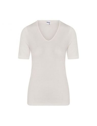 Beeren Dames Thermo Onderblouse Korte Mouwen Wit