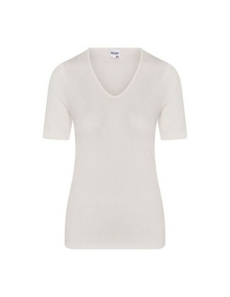 Beeren Dames Thermo Onderblouse Korte Mouwen Wit