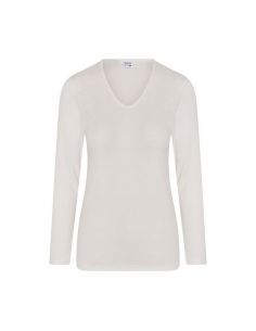 Beeren Dames thermo Onderblouse Lange Mouwen wit