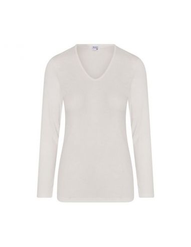 Beeren Dames thermo Onderblouse Lange Mouwen wit