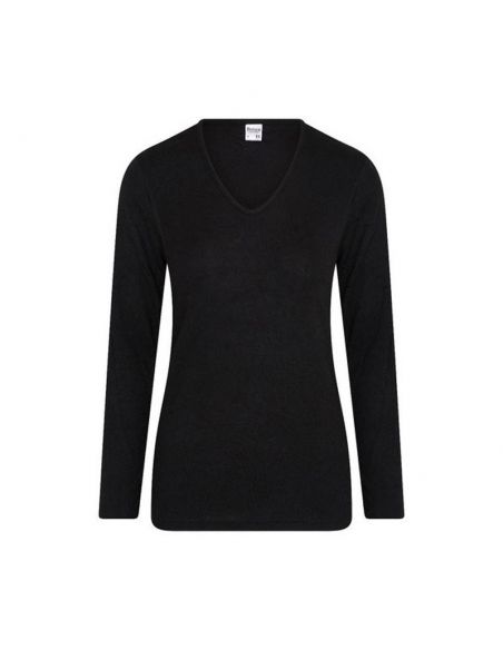 Beeren Dames thermo Onderblouse Lange Mouwen zwart