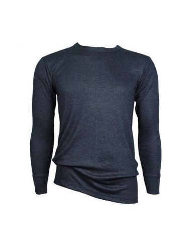 Beeren Heren ondergoed Shirt thermo lange mouw navy