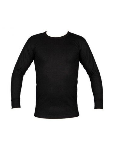 Beeren Heren Thermo Shirt Lange Mouw Zwart