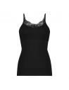 Ten Cate Dames Basics Shape Spaghetti Lace Shirt Zwart