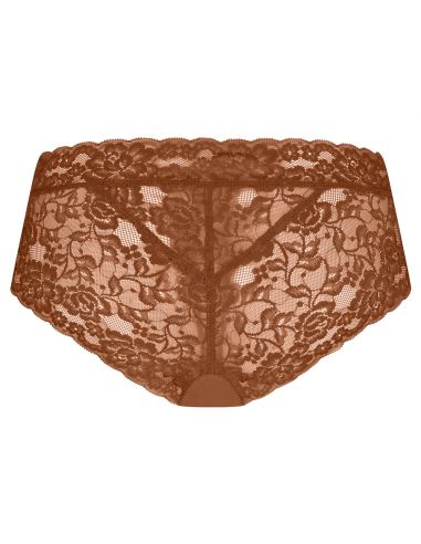 Ten Cate Secrets Lace Hipster Lace Back Pecan