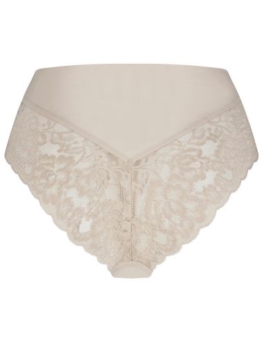 Ten Cate Secrets Lace Brazilian High Waist Almond