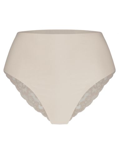 Ten Cate Secrets Lace Brazilian High Waist Almond