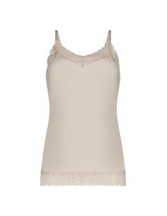 Ten Cate Secrets Spaghetti Top Lace Almond