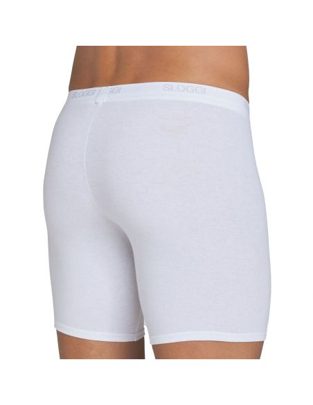 Sloggi Men Basic Long Boxershort Wit